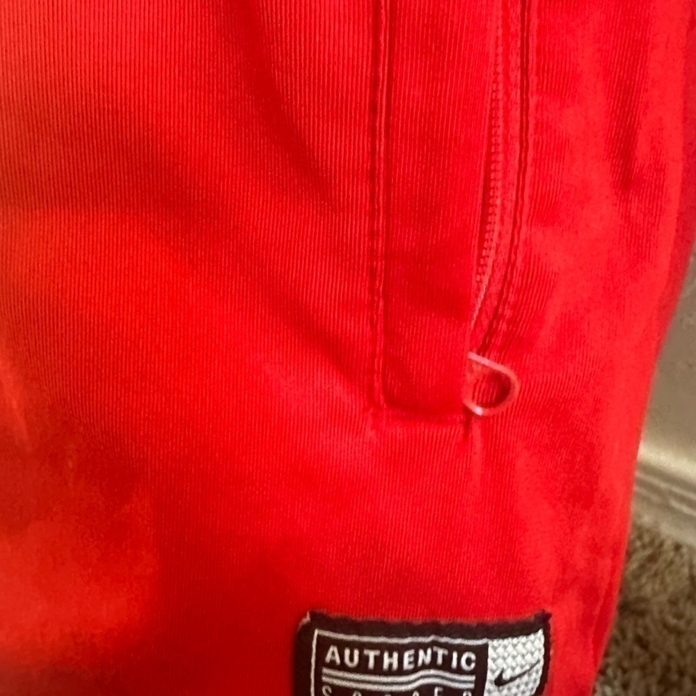 New Mexico Lobos red Nike men’s full zip dri fit red size medium M jacket - Picture 5 of 6